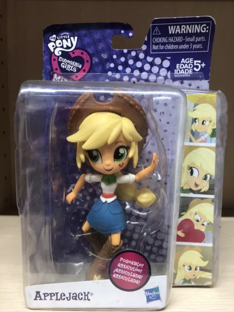 My Little Pony Equestria Girls Applejack poseable Figure Hasbro Collectible