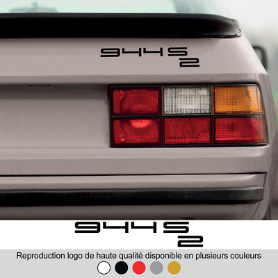 logo Porsche 944s2-5 couleurs Logo Sticker Haute résistance 
