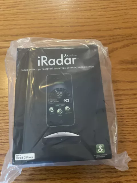 Cobra Radar Detector iRAD 130 RU Brand New