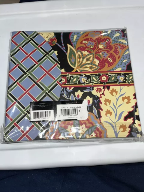 Vera Bradley Brand New Address ,phone,dates Book -Versailles- 7”x7.5” Closed