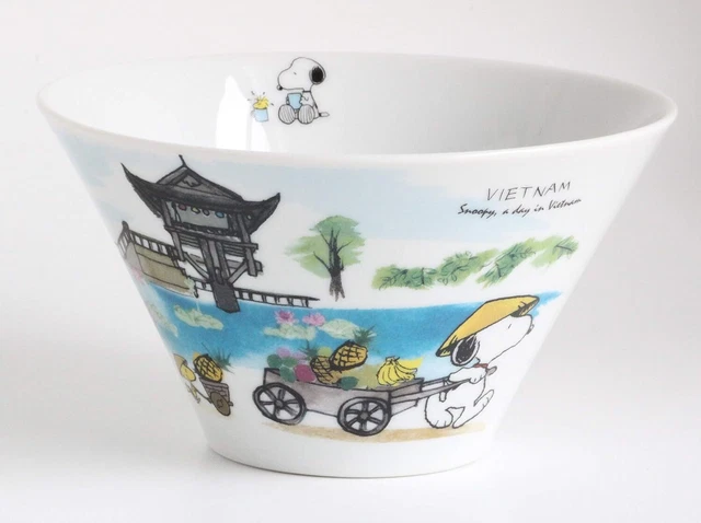 Ciotola Cereali Peanuts Ho Ho Ho - 400 Ml, Rosso, Porcellana - Foto 6