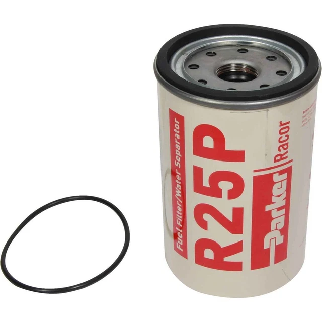 NEW OEM PARKER Racor R25P Fuel Filter / Water Separator for Racor 245R ...