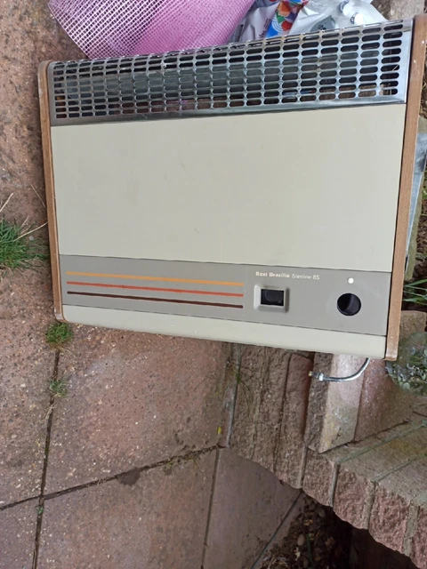 BAXI BRAZILIA F8S Balanced Flue Gas Wall Heater £30.00 - PicClick UK
