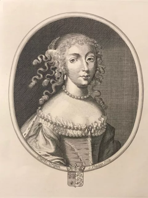 Henriette-Anne d'Angleterre 1644-1670 Maison Stuart épouse de Philippe d'Orléans