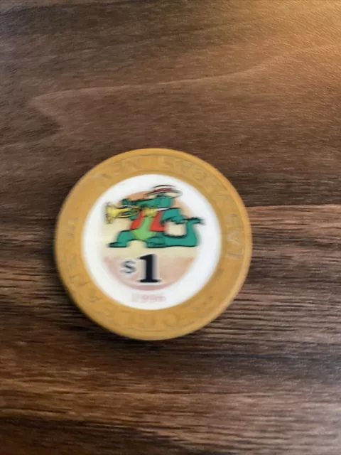 Orleans Casino - 1996 - Las Vegas - $1 Casino Chip - RARE