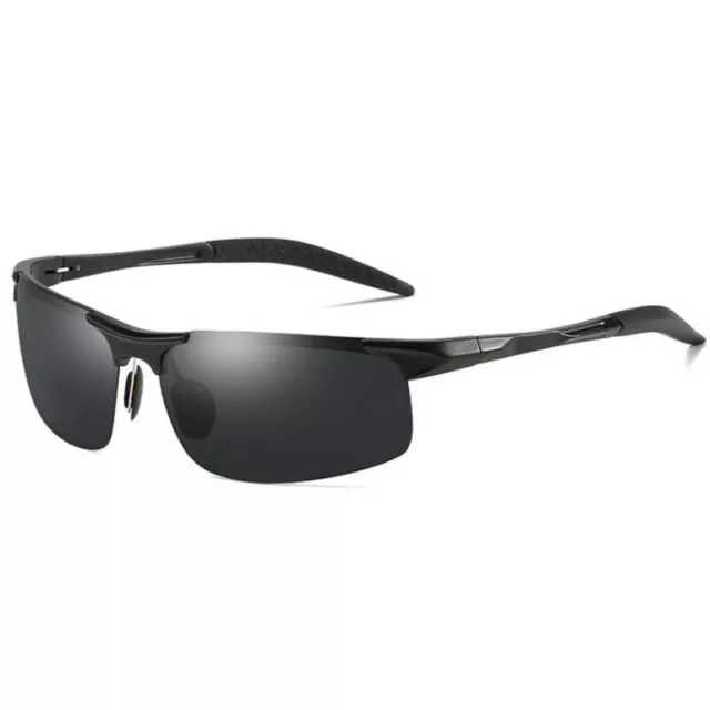 Mens Polarized Photochromic sunglasses UV400 Pilot Sport Glasses Driving Eyewear