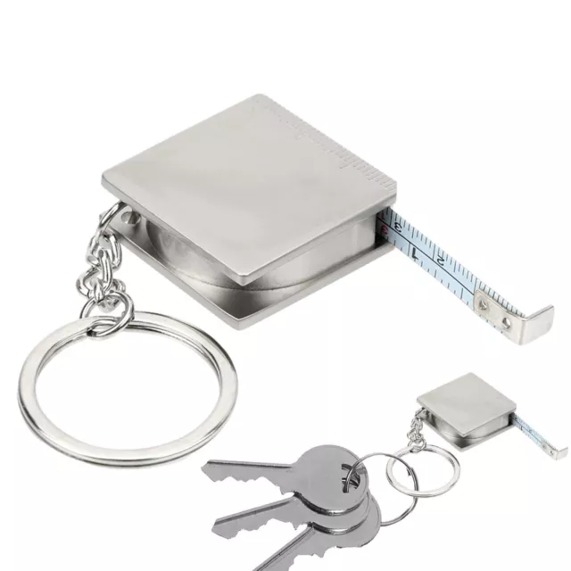 1pc Mini practical tape measure keychain Multi-Purpose Portable Tape Measure