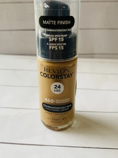 Revlon Colorstay 460 Macadamia Matte Finish Liquid Foundation- SEALED