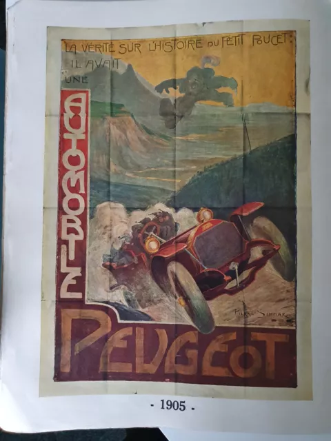 Plaquette Publicitaire Peugeot Independance 1933 + 4 fiches  PEUGEOT 201 et 301 5