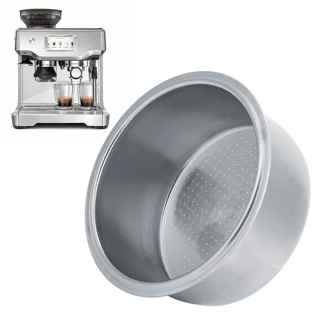 2 Pack Stainless Steel Coffee Filters For Breville Coffee Machine UK HEL