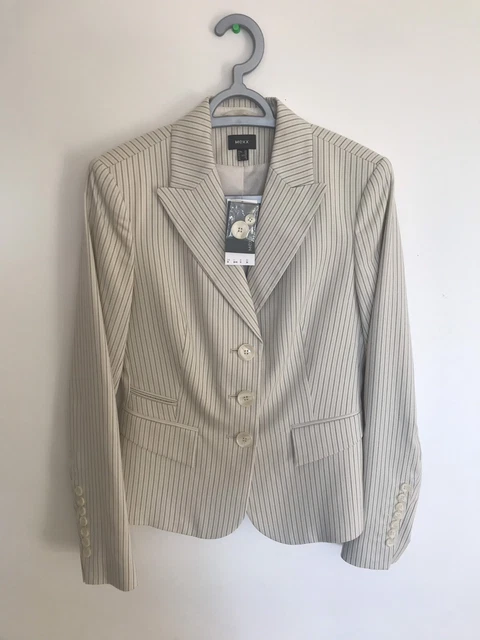 Veste Cintrée MEXX En Laine Mélangée - Taille 46 - Style Blazer Pour Homme - Occasion Très Bon état