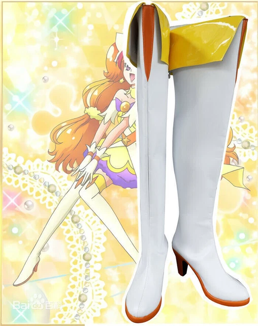 GO! Princess Precure Cure Twinkle Kirara Amanogawa Cosplay Shoes Shoes boots