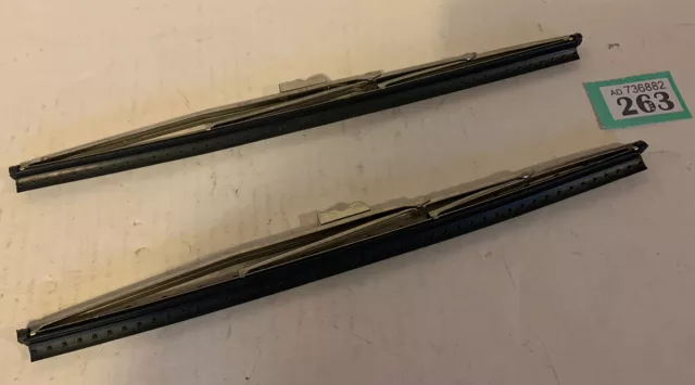 Wolseley 4/44 15/50 1500 Trico Rainbow Wiper Blades 11inch Hook Genuine nos 263