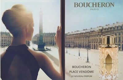 Boucheron Publicité papier Boucheron advertising paper