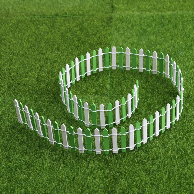Miniature Landscape Ornament Christmas Tree Fence Micro Landscape Fence