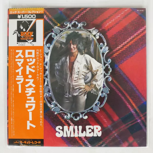 Rod Stewart Smiler Mercury Bt5150 Japan Obi Vinyl Lp