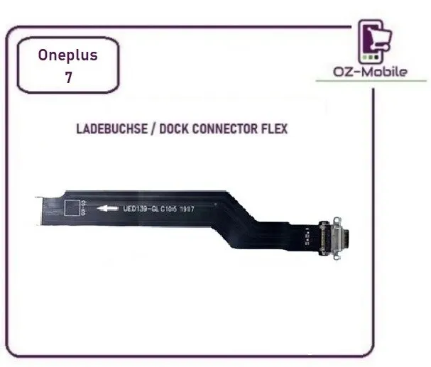 Für: OnePlus 7 / Ladebuchse, USB Dock, Flex, Charging Port, Connector