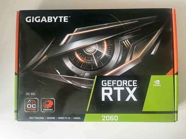 Kit Placa de Vídeo Gigabyte NVIDIA GeForce RTX 2060 D6 6G, GDDR6