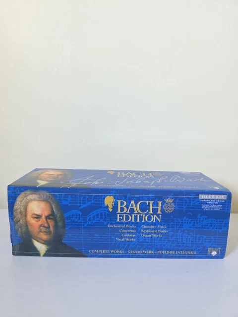 BACH EDITION 155 CD Box Set Complete Works Brilliant Classics