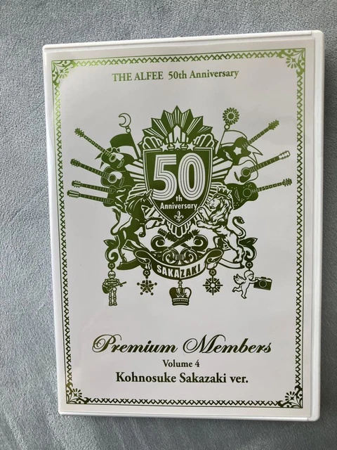 【未開封】 THE ALFEE 50th Premium Members DVD 未開封】THE ALFEE 50th Premium Members DVD Volume 1～5