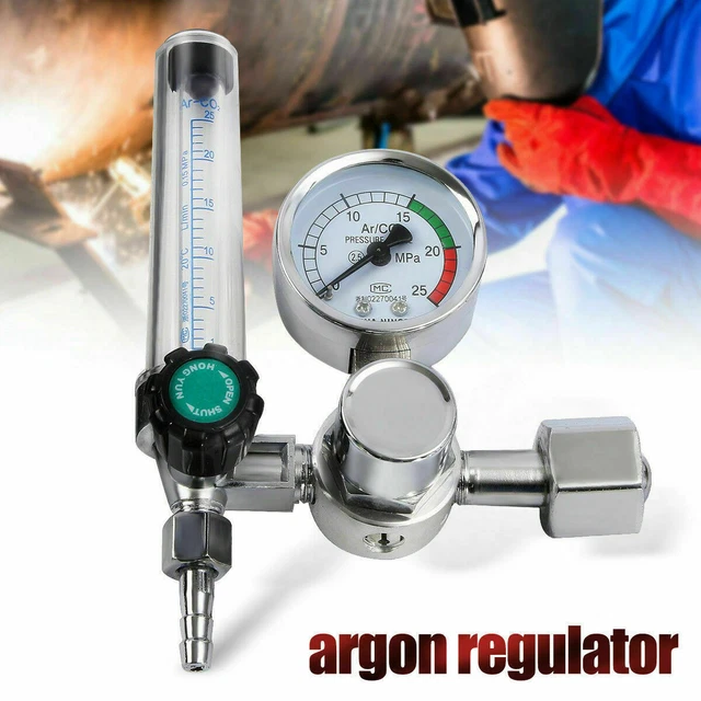 Flowmeter Regulator,Brass,Medium Duty Miller Electric 22 80 580 6
