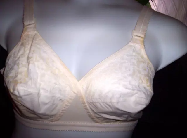 VINTAGE PLAYTEX CROSS Your Heart Lightweight White Cotton Bra 38C New In  Box $12.99 - PicClick