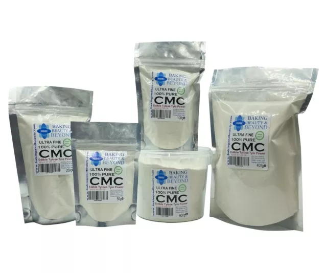 Baking Beauty and Beyond Gum Tragacanth Edible Glue Tylose Tylo Pure CMC Powder