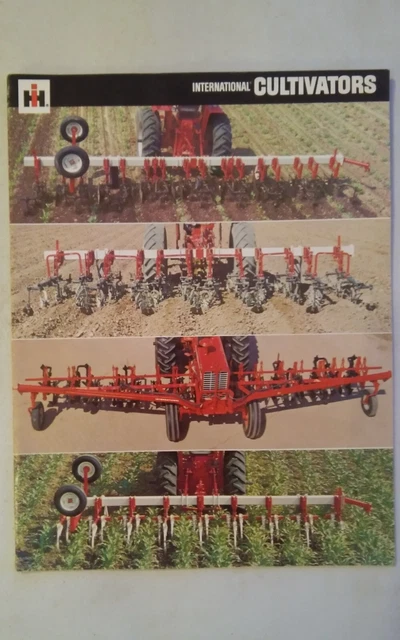International Harvester Cultivators Brochure Original Great Information and pict