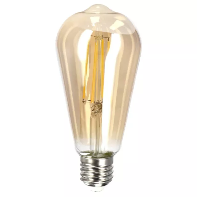 Ampoule LED décorative à filament DARI 7W E27 3000K 710lm EDO SOLUTIONS 2