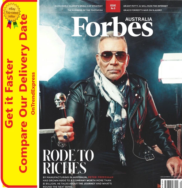 FORBES AUSTRALIA MAGAZINE December 2023 January 2024 Issue 8 Rodeto