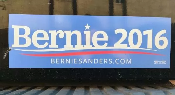 BERNIE SANDERS Presidential Campaign Official STICKER 2016 primary election