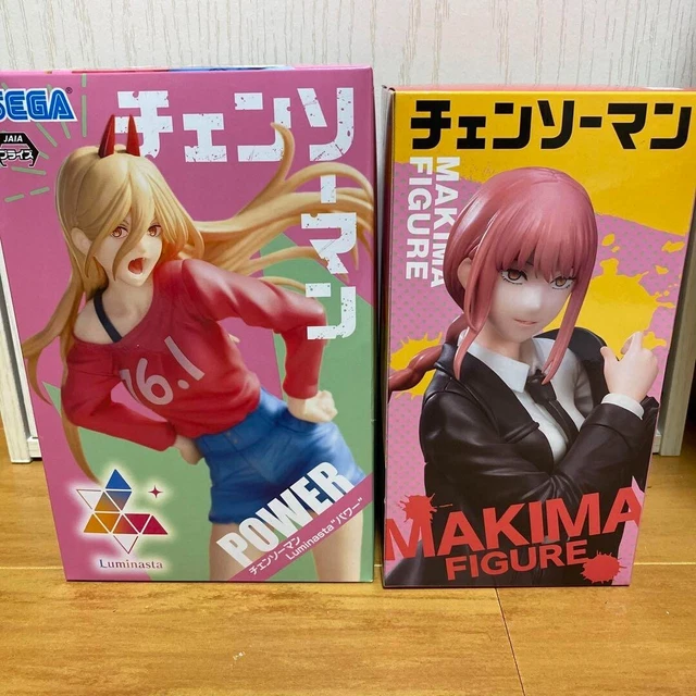 CHAINSAW MAN POWER Makima Aki Hayakawa Figure set of 3 TAITO SEGA Prize