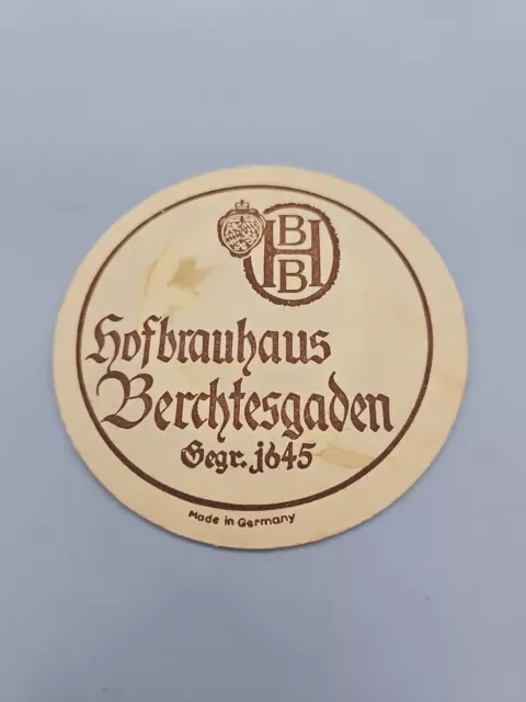 Hofbrauhaus Berchtesgaden Beer Coasters Bar Collectible est 1645