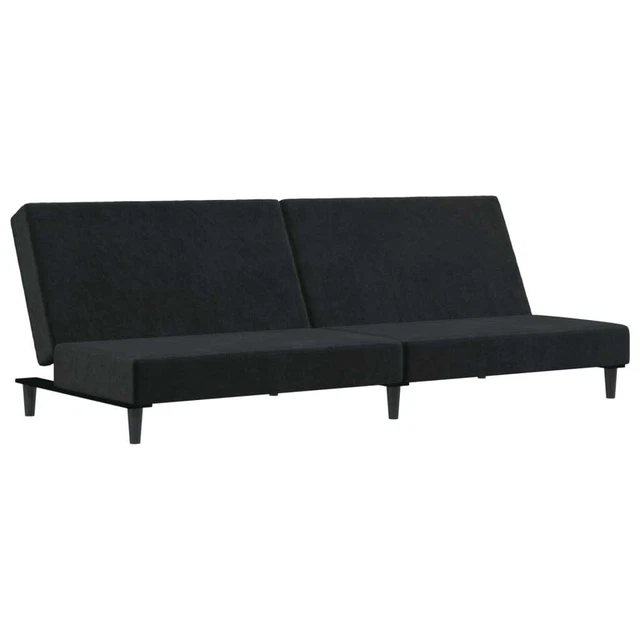 AX Divano Letto Trasformabile Accattivante Velluto Poliestere Schiuma 0k 337305