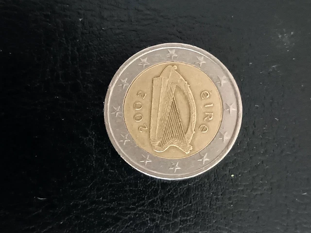 MONETA DA 2 EURO 2002 dell'EIRE circolata ma buone condizioni EUR 12,50