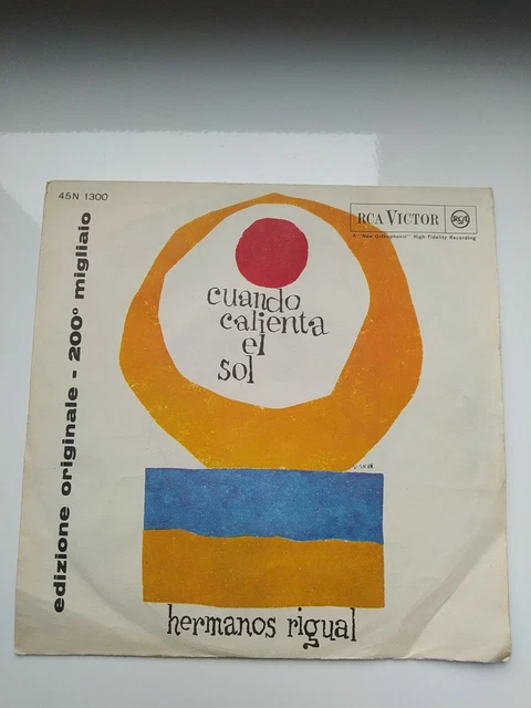 DISCO 45 LOS Hermanos Rigual Cuando calienta el sol / La del vestido roj(804) ^ EUR 3,50 - PicClick FR DISCO 45 LOS Hermanos Rigual Cuando calienta el sol / La del vestido roj(804) ^ EUR 3,50 - PicClick FR