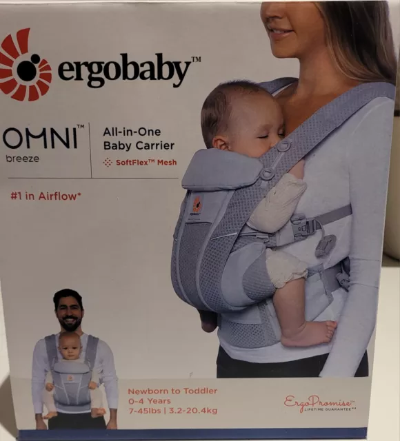 *NEW* Ergobaby Omni Breeze  Baby Carrier - Pearl Gray