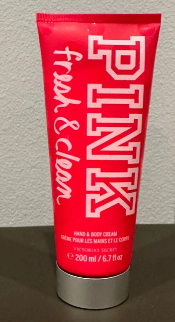 PINK Victoria's Secret FRESH & CLEAN Hand and Body Cream 6.7 fl oz