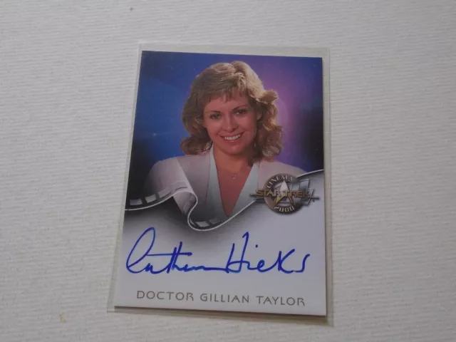 Star Trek Cinema 2000 Catherine Hicks autograph card 7th Heaven Ryan's Hope