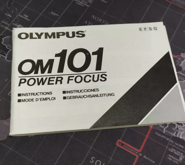 Manual de instrucciones Olympus OM 101 Original 