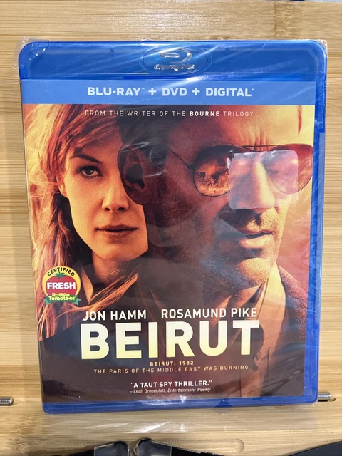 BEIRUT BLU-RAY DVD Combo Pack Jon Hamm Rosamund Pike Factory