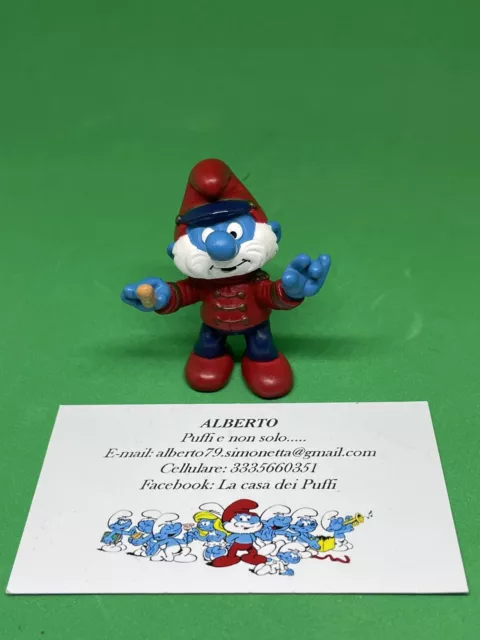 Puffi Smurfs Puffo Smurf Banda Grande Puffo Direttore D'orchestra Papa 20496