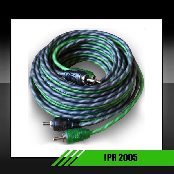 3 Cavi Audio RCA Da 1,5 Piedi (45cm) Con Angolo Retto E Filo Remote Blu. Marca XSCORPION, Perfetti Per Amplificatori.