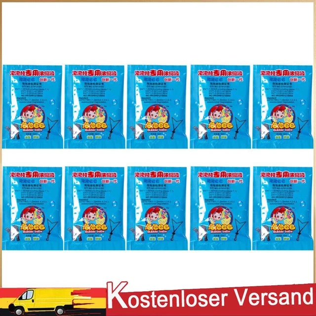 Seifenblasenlösungskonzentrat, ungiftig, sicher, 10 ml Seifenblasenwasser-Nachfü