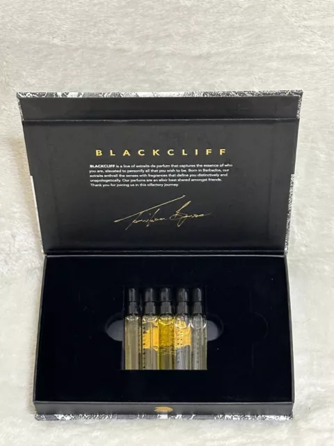 BLACKCLIFF - NICHE Discovery Set of 5 Unisex Perfume - Extrait de Parfum - NIB!