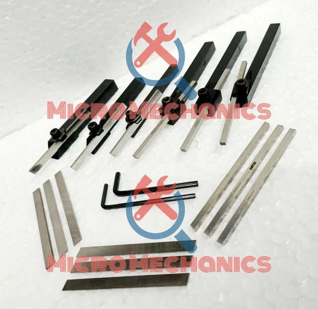 MINI LATHE PARTING & Turning Tool Holders 21pc Kit 6_8_10 MM Shank