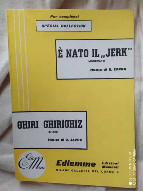 R. Zappa "E' Nato Il Jerk" - "Ghiri Ghirighiz" - 1966 - Edizioni "Ediemme" Milan