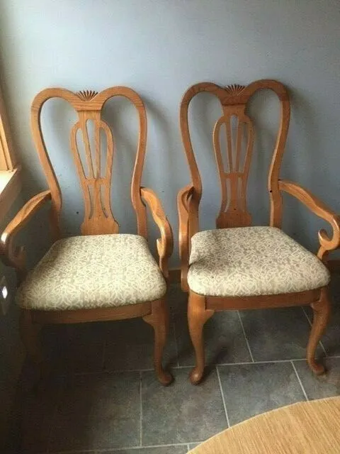 Pennsylvania House Furniture oak arm chairs (Pair) Both At Price