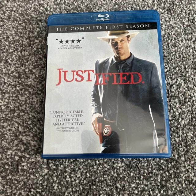 JUSTIFIED: SEASON 1 [Blu-ray], DVD US Import. 3 Disk Set. Region A&B ...