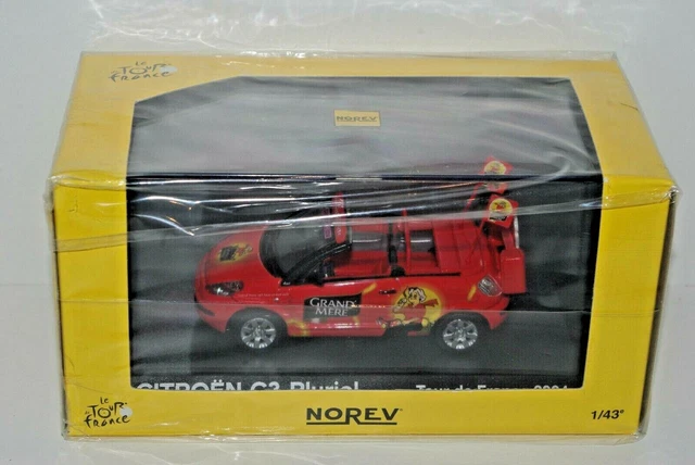 Norev 1/43 - Citroën C3 Pluriel Orange - Miniature Occasion